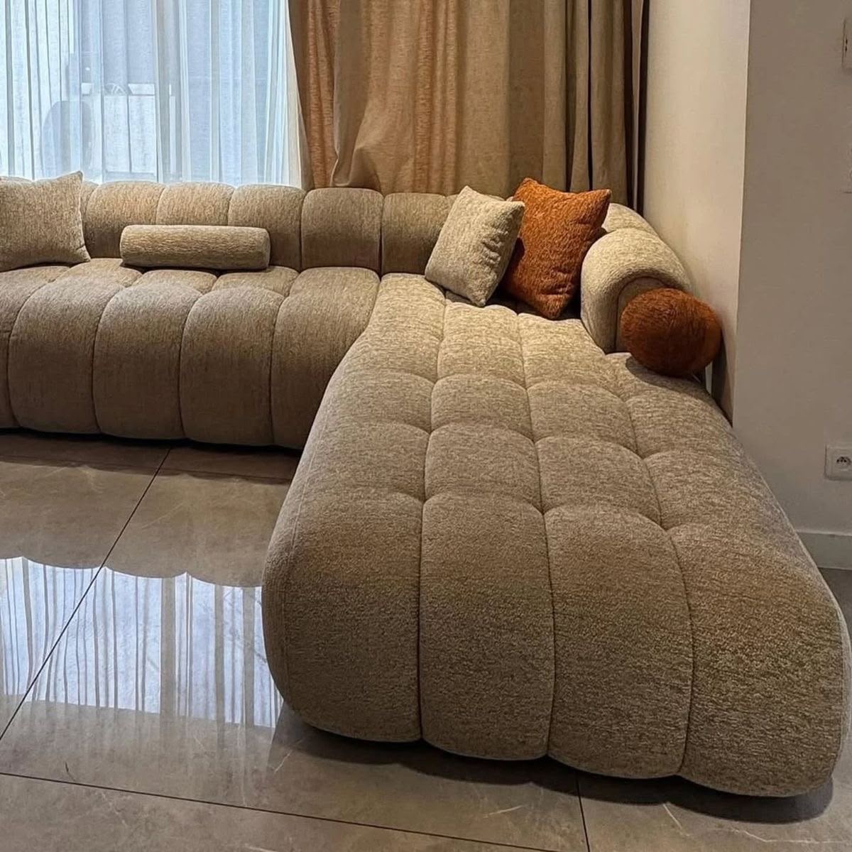 Nova Series Sofa #2 - HK Furniture Living Room Collection, Kampala Uganda